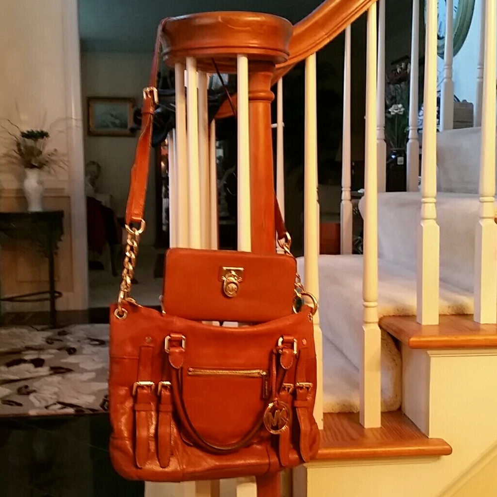 Michael Kors purse and wallet